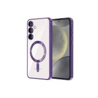 Newface Samsung Galaxy S23 Kılıf Kross Magneticsafe Kapak - Mor