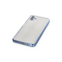 Newface Samsung Galaxy A04 Kılıf Razer Lensli Silikon - Açık Mavi