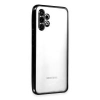 Newface Samsung Galaxy A32 Kılıf Razer Lensli Silikon - Siyah