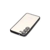 Newface Samsung Galaxy S24 Kılıf Razer Lensli Silikon - Siyah