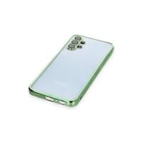 Newface Samsung Galaxy A13 4G Kılıf Razer Lensli Silikon - Yeşil