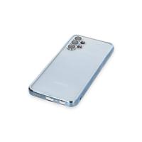 Newface Samsung Galaxy A13 4G Kılıf Razer Lensli Silikon - Açık Mavi