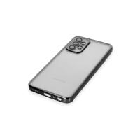 Newface Samsung Galaxy A23 4G Kılıf Razer Lensli Silikon - Siyah