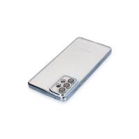 Newface Samsung Galaxy A53 5G Kılıf Razer Lensli Silikon - Açık Mavi