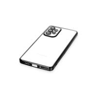 Newface Samsung Galaxy A73 5G Kılıf Razer Lensli Silikon - Siyah