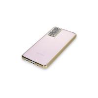 Newface Samsung Galaxy S20 FE Kılıf Razer Lensli Silikon - Gold