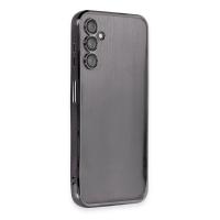 Newface Samsung Galaxy A14 4G Kılıf Razer Lensli Silikon - Siyah