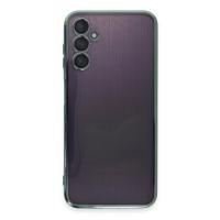 Newface Samsung Galaxy A14 4G Kılıf Razer Lensli Silikon - Yeşil