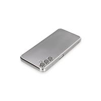 Newface Samsung Galaxy A14 4G Kılıf Razer Lensli Silikon - Gümüş