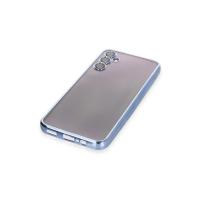 Newface Samsung Galaxy A14 4G Kılıf Razer Lensli Silikon - Açık Mavi