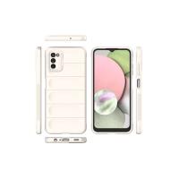 Newface Samsung Galaxy A03S Kılıf Optimum Silikon - Krem