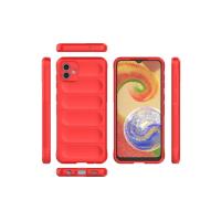 Newface Samsung Galaxy A04 Kılıf Optimum Silikon - Kırmızı