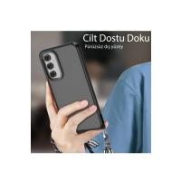 Newface Samsung Galaxy A34 5G Kılıf Elegant Kapak - Pudra