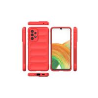 Newface Samsung Galaxy A33 5G Kılıf Optimum Silikon - Kırmızı