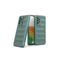 Newface Samsung Galaxy A33 5G Kılıf Optimum Silikon - Koyu Yeşil