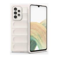 Newface Samsung Galaxy A33 5G Kılıf Optimum Silikon - Krem