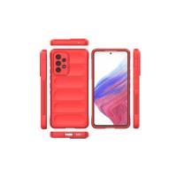 Newface Samsung Galaxy A53 5G Kılıf Optimum Silikon - Kırmızı