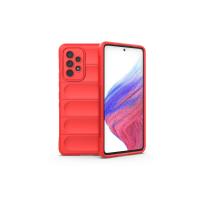 Newface Samsung Galaxy A73 5G Kılıf Optimum Silikon - Kırmızı