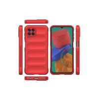 Newface Samsung Galaxy M33 Kılıf Optimum Silikon - Kırmızı