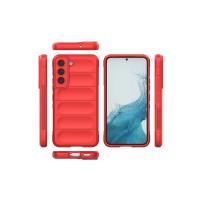 Newface Samsung Galaxy S21 Kılıf Optimum Silikon - Kırmızı