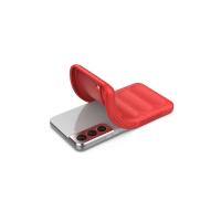 Newface Samsung Galaxy S21 Kılıf Optimum Silikon - Kırmızı