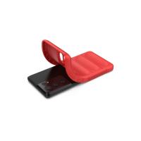 Newface Samsung Galaxy S21 Ultra Kılıf Optimum Silikon - Kırmızı