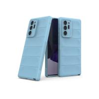 Newface Samsung Galaxy Note 20 Ultra Kılıf Optimum Silikon - Sky Blue