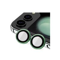 Newface Samsung Galaxy Z Flip 5 Valdez Metal Kamera Lens - Koyu Yeşil