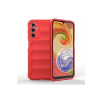 Newface Samsung Galaxy A14 4G Kılıf Optimum Silikon - Kırmızı