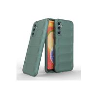 Newface Samsung Galaxy A14 4G Kılıf Optimum Silikon - Koyu Yeşil