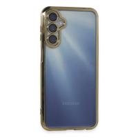 Newface Samsung Galaxy A25 5G Kılıf Razer Lensli Silikon - Gold