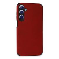 Newface Samsung Galaxy A35 5G Kılıf Loop Deri Silikon - Kırmızı