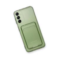 Newface Samsung Galaxy A25 5G Kılıf Kart Şeffaf Silikon - Şeffaf