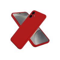 Newface Samsung Galaxy A06 Kılıf First Silikon - Kırmızı