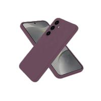 Newface Samsung Galaxy A06 Kılıf First Silikon - Mürdüm