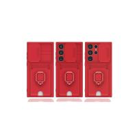 Newface Samsung Galaxy S25 Ultra Kılıf Zuma Kartvizitli Yüzüklü Silikon - Pembe