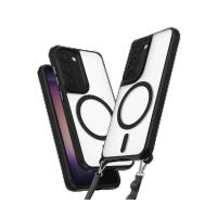 Newface Samsung Galaxy S23 Plus Kılıf Enka Magsafe Silikon Kılıf - Siyah