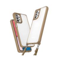 Newface Samsung Galaxy A52 Kılıf Penta Silikon Kılıf - Çöl Titanyum