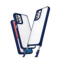 Newface Samsung Galaxy A52 Kılıf Penta Silikon Kılıf - Lacivert