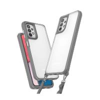 Newface Samsung Galaxy A23 4G Kılıf Penta Silikon Kılıf - Titan Gri