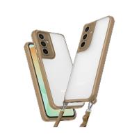 Newface Samsung Galaxy A36 Kılıf Penta Silikon Kılıf - Çöl Titanyum