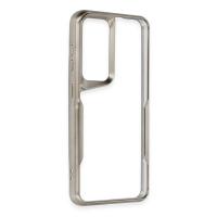 Newface Samsung Galaxy A16 5G Kılıf Boyi Silikon Kapak - Titan Gri