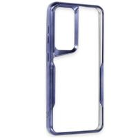 Newface Samsung Galaxy S25 Kılıf Boyi Silikon Kapak - Lacivert