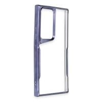 Newface Samsung Galaxy S25 Ultra Kılıf Boyi Silikon Kapak - Lacivert