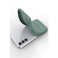 Newface Samsung A56 Kılıf Optimum Silikon - Koyu Yeşil