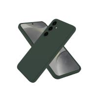 Newface Samsung Galaxy A36 Kılıf First Silikon - Koyu Yeşil