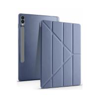 Newface Samsung Galaxy X510 Tab S9 FE 11 Kılıf Kalemlikli Mars Tablet Kılıfı - Lila