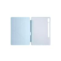 Newface Samsung Galaxy X510 Tab S9 FE 11 Kılıf Kalemlikli Mars Tablet Kılıfı - Mavi