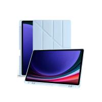 Newface Samsung Galaxy X510 Tab S9 FE 11 Kılıf Kalemlikli Mars Tablet Kılıfı - Mavi