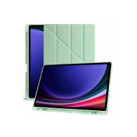 Newface Samsung Galaxy X510 Tab S9 FE 11 Kılıf Kalemlikli Mars Tablet Kılıfı - Açık Yeşil